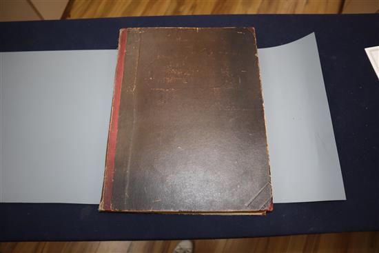A German album of World stamps pre 1940